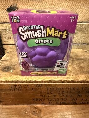 Scented Grapes Squishy Toy - Purple